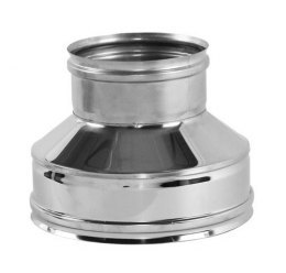 Переходник термо-моно (на конус) с D150/250 на D150, AISI 321/304 (Вулкан)